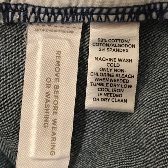 NWT Ann Taylor Loft Crop Jeans, Size 32/14 - Picture 4 of 4